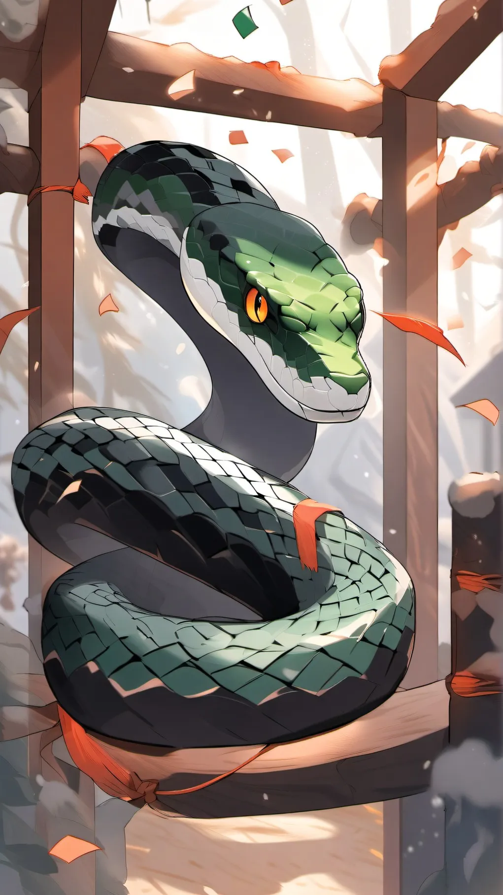 ai character: Slytherin Party🎉 background
