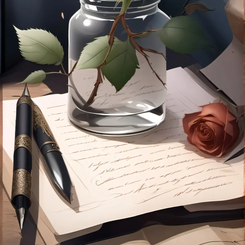 chat with ai character: Write a letter~