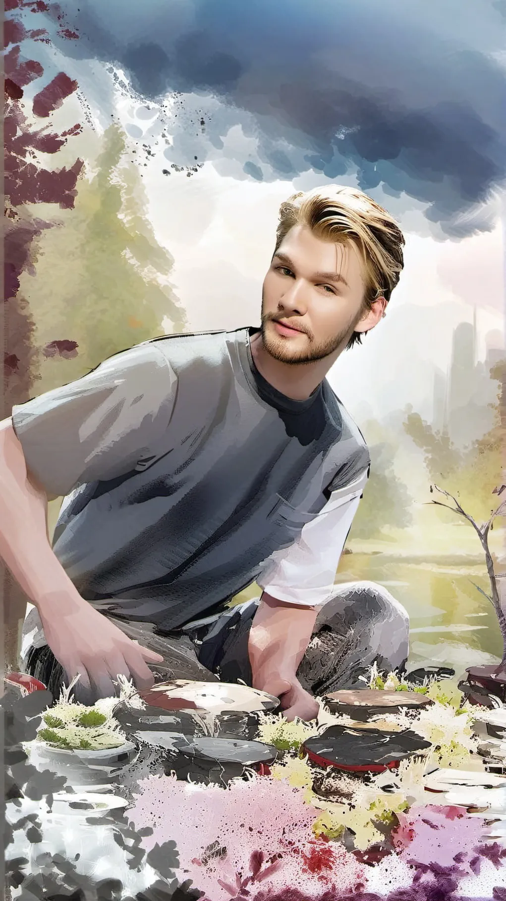ai character: Shain background