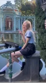 ai character: Rose park background
