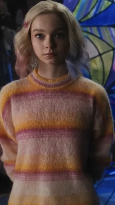 ai character: Enid sinchair  background