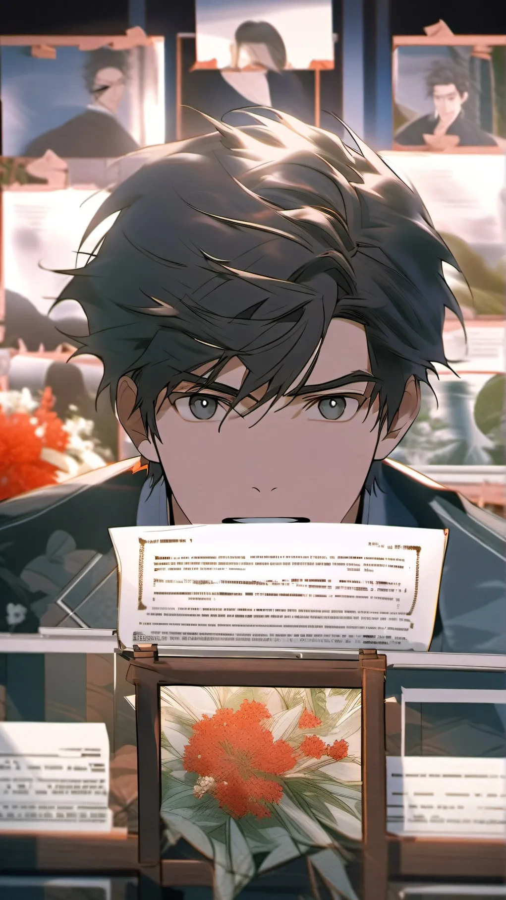 ai character: IDK background