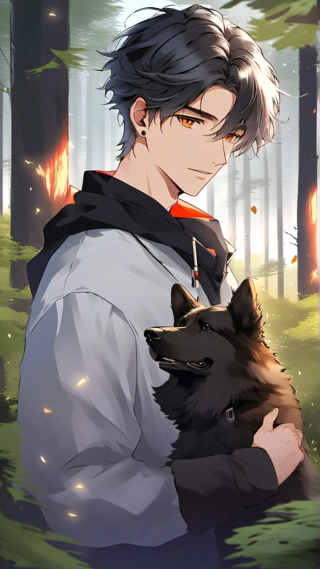 ai character: leo background