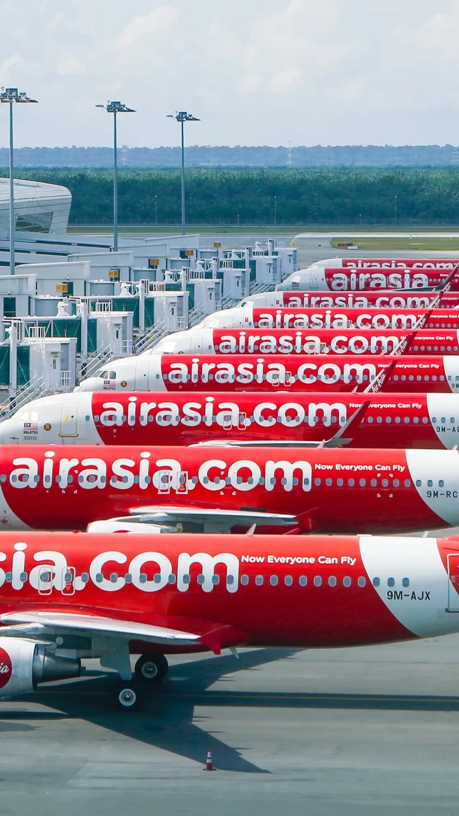 ai character: AirAsia malaysia background