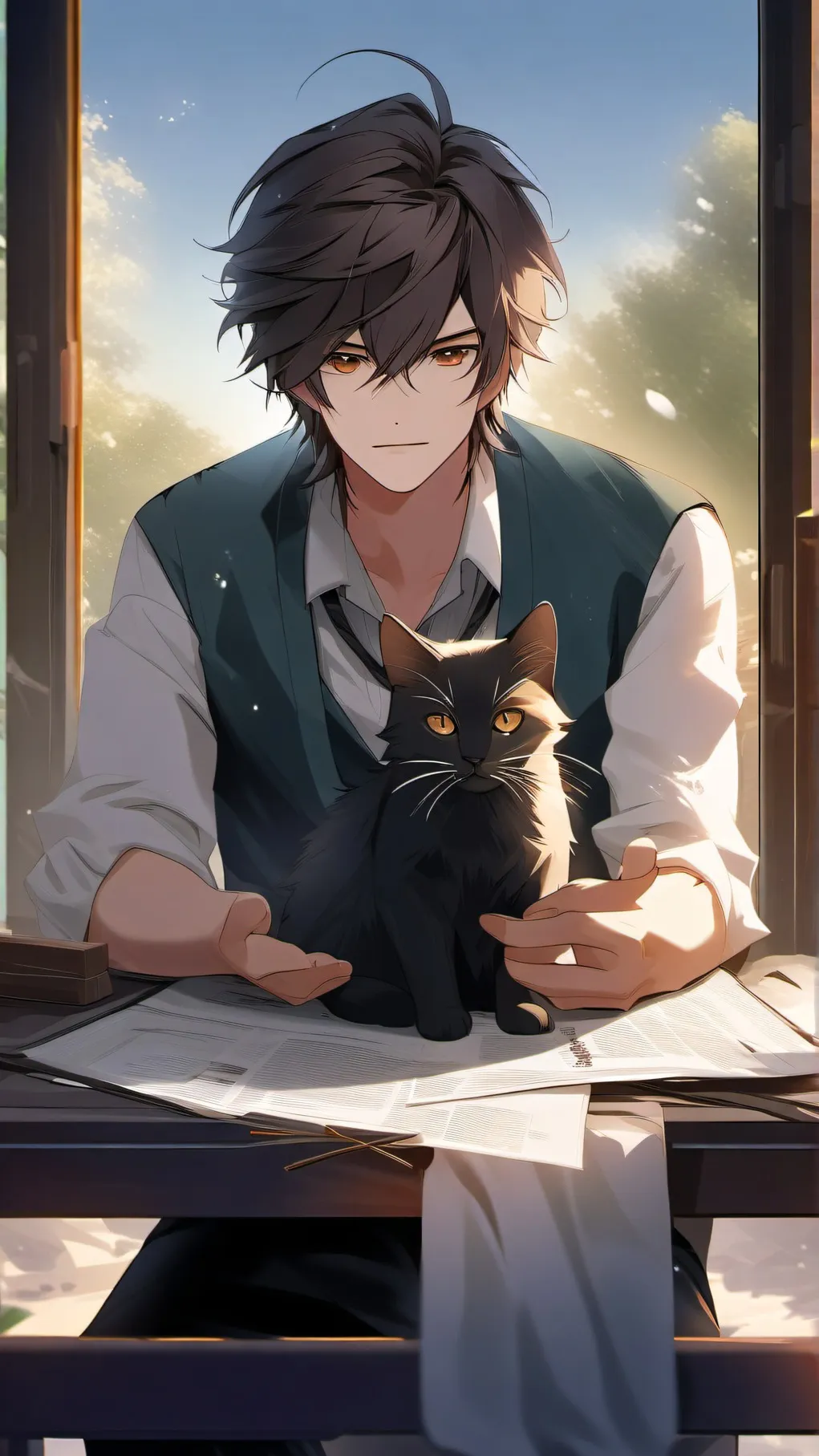 ai character: Michael background
