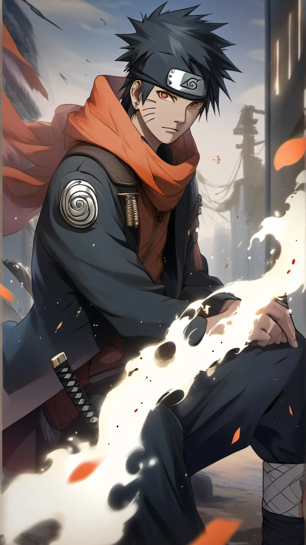 ai character: naruto background