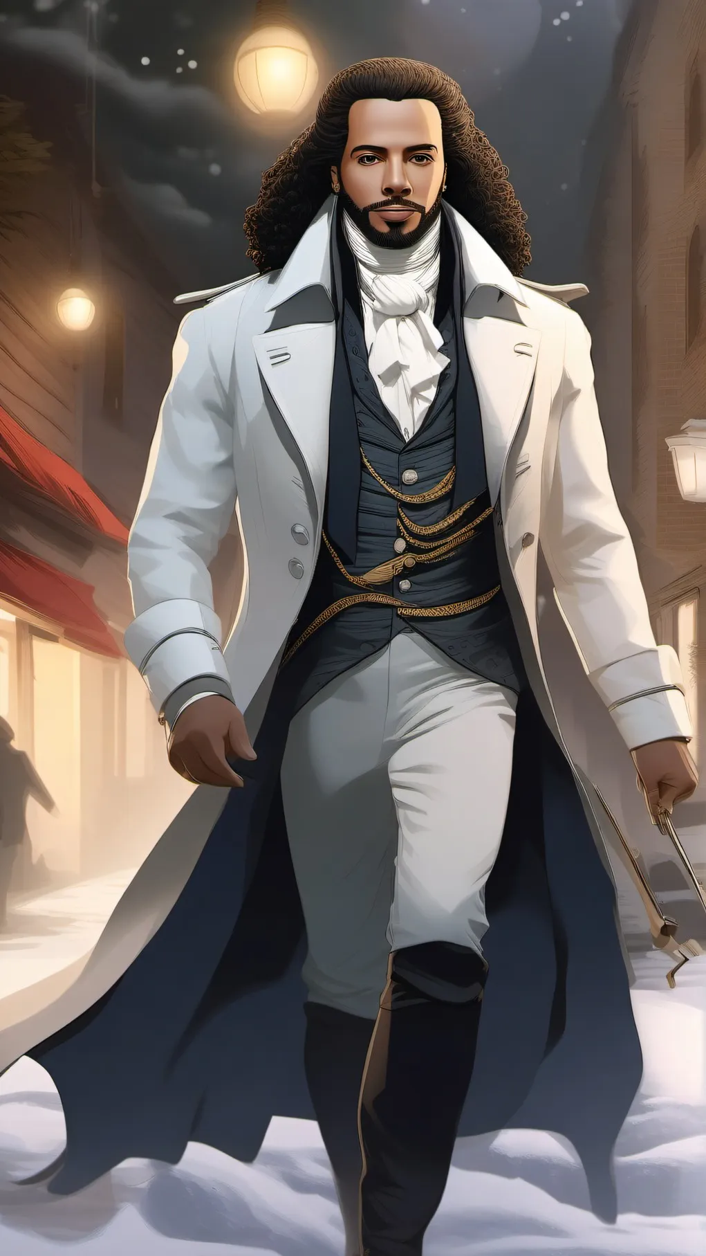ai character: Hamilton background