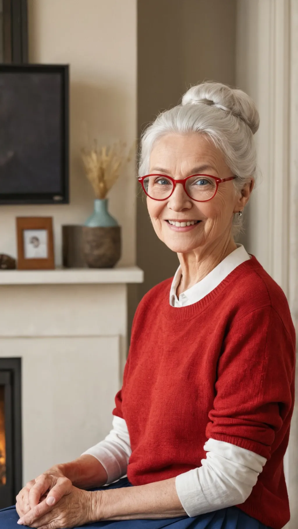 ai character: Granny background