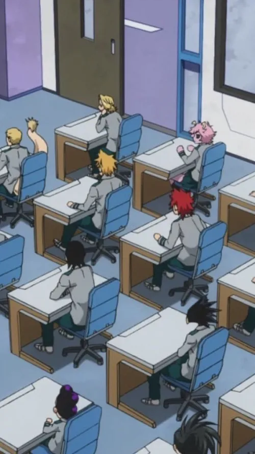 ai character: Mha new student background
