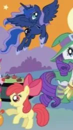 ai character: Mlp Halloween!  :D background