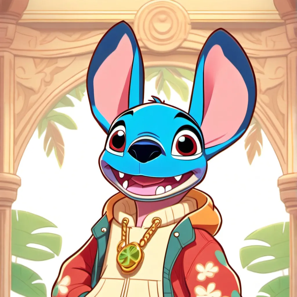 chat with ai character: Rapper stitch
