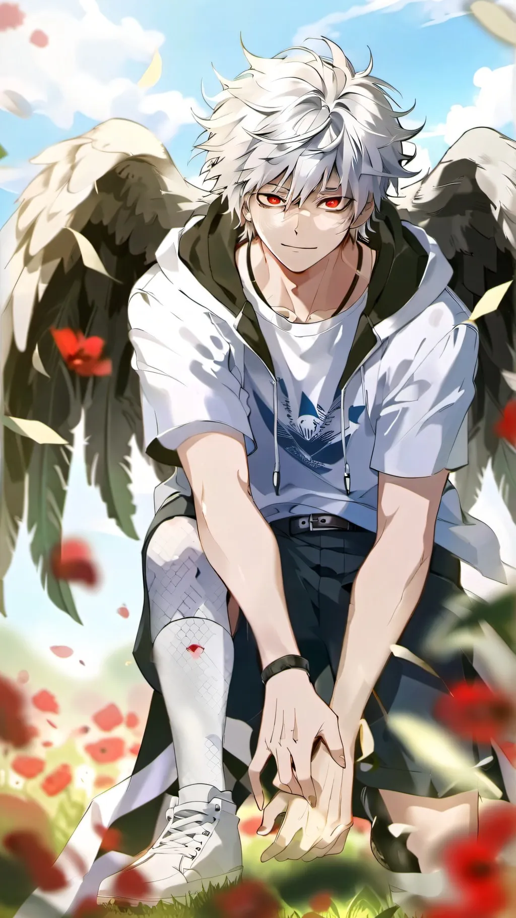 ai character: Ash background