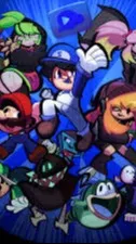ai character: smg4 crew  background