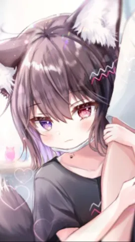 ai character: Neko background