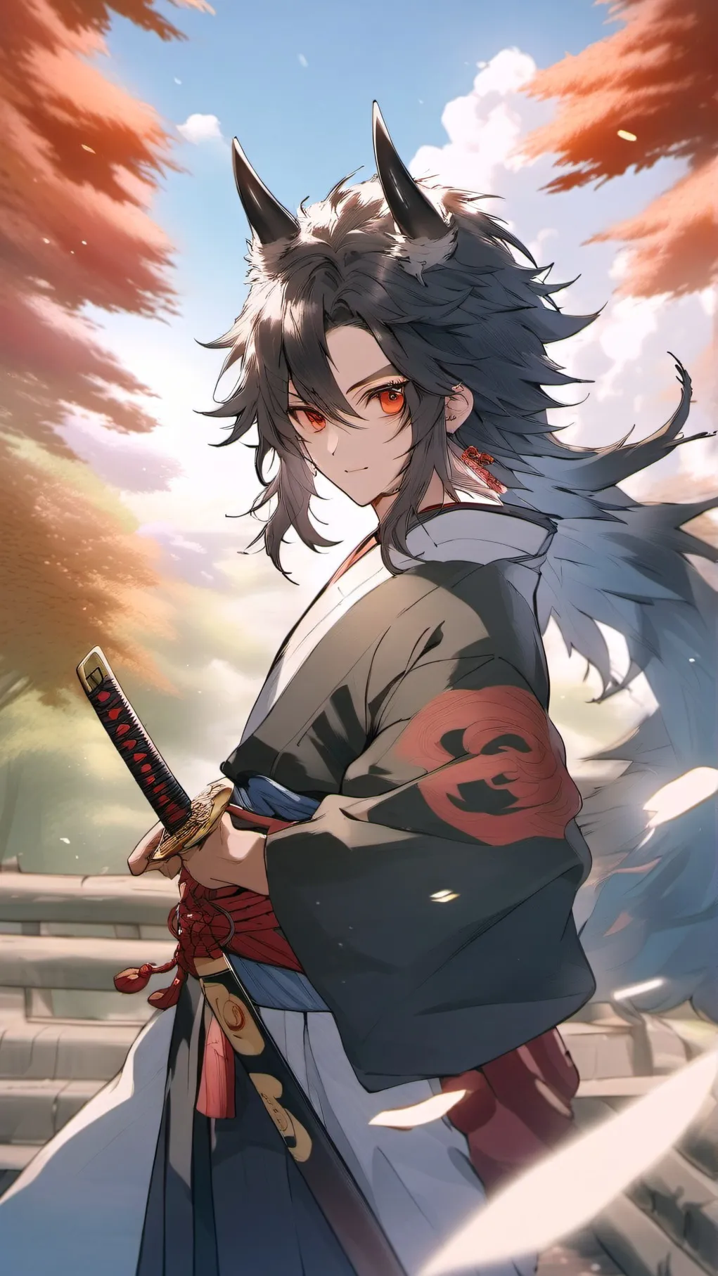 ai character: Inosuke + Friends  background
