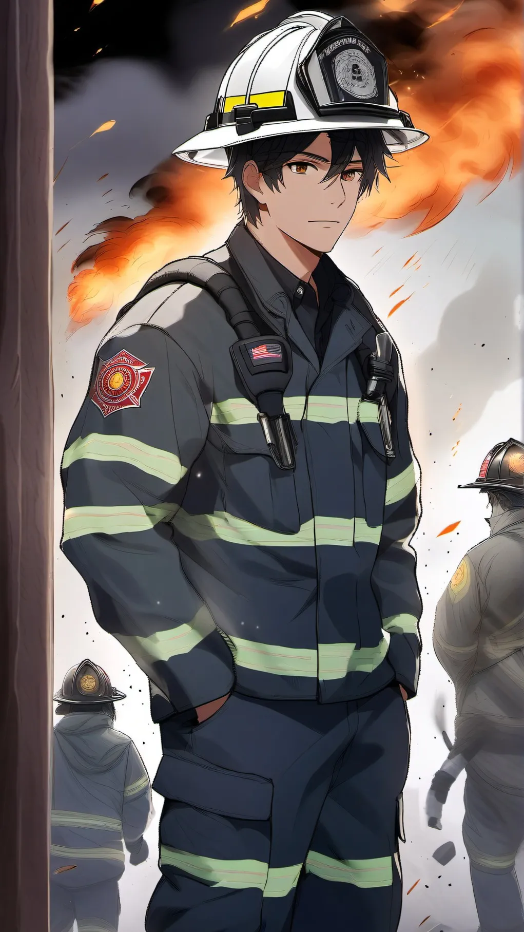 ai character: Kyle [Firefighter] background