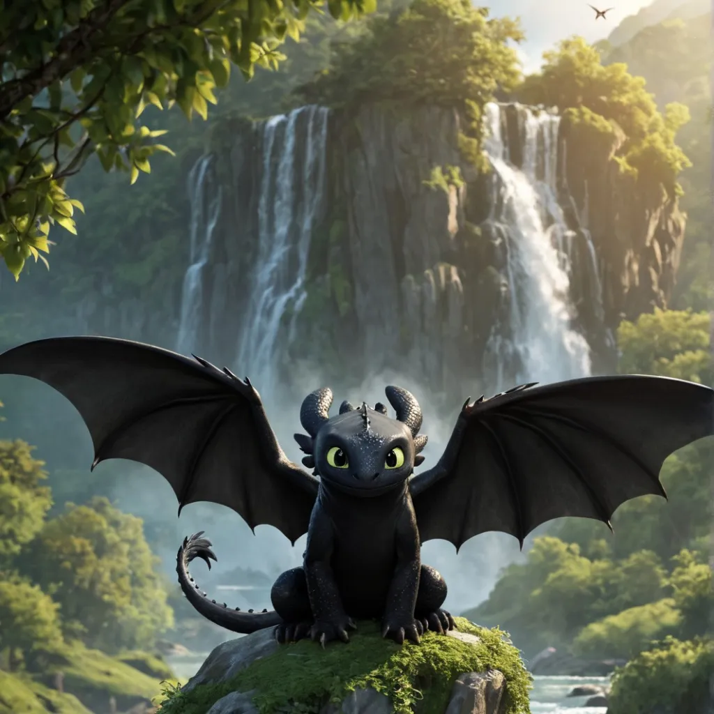 chat with ai character: Toothless