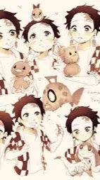 ai character: Tadc X KNY/DS background