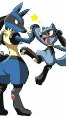ai character: Lucario & Riolu background