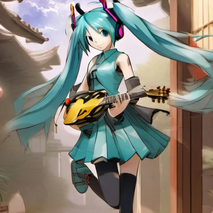 chat with ai character: Hatsune Miku