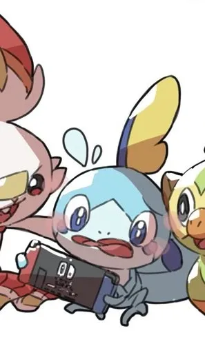ai character: The Galar Starter background
