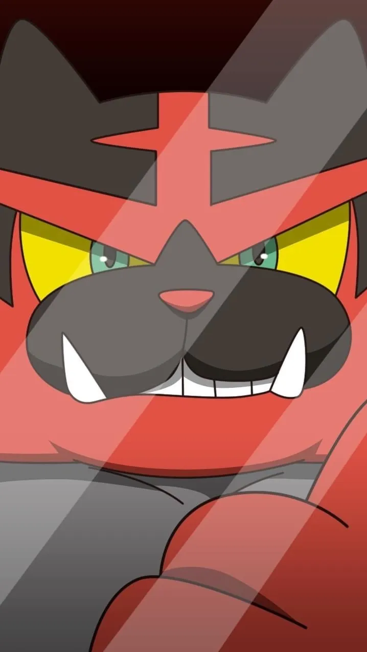 ai character: Incineroar background