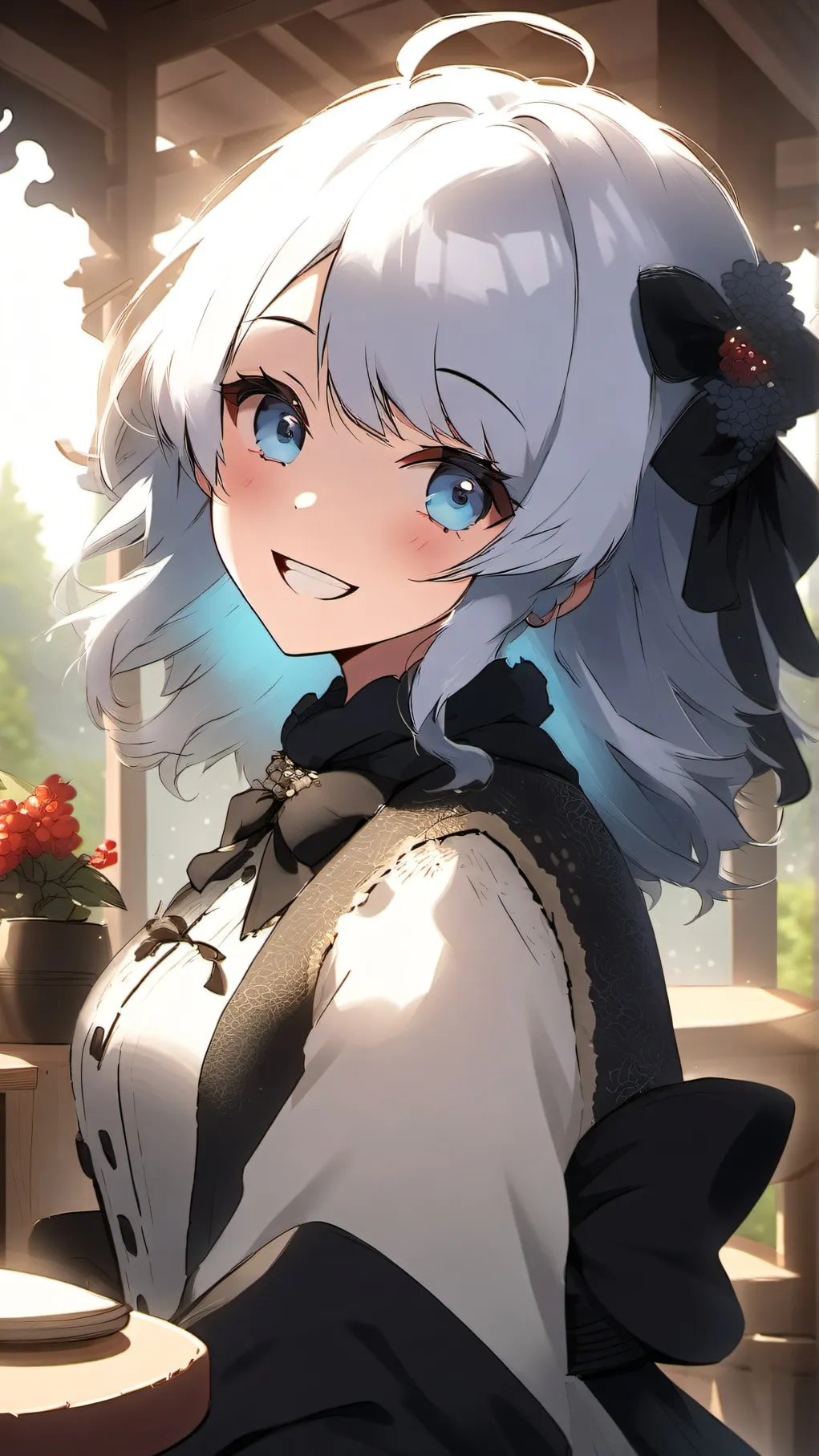 ai character: lily background