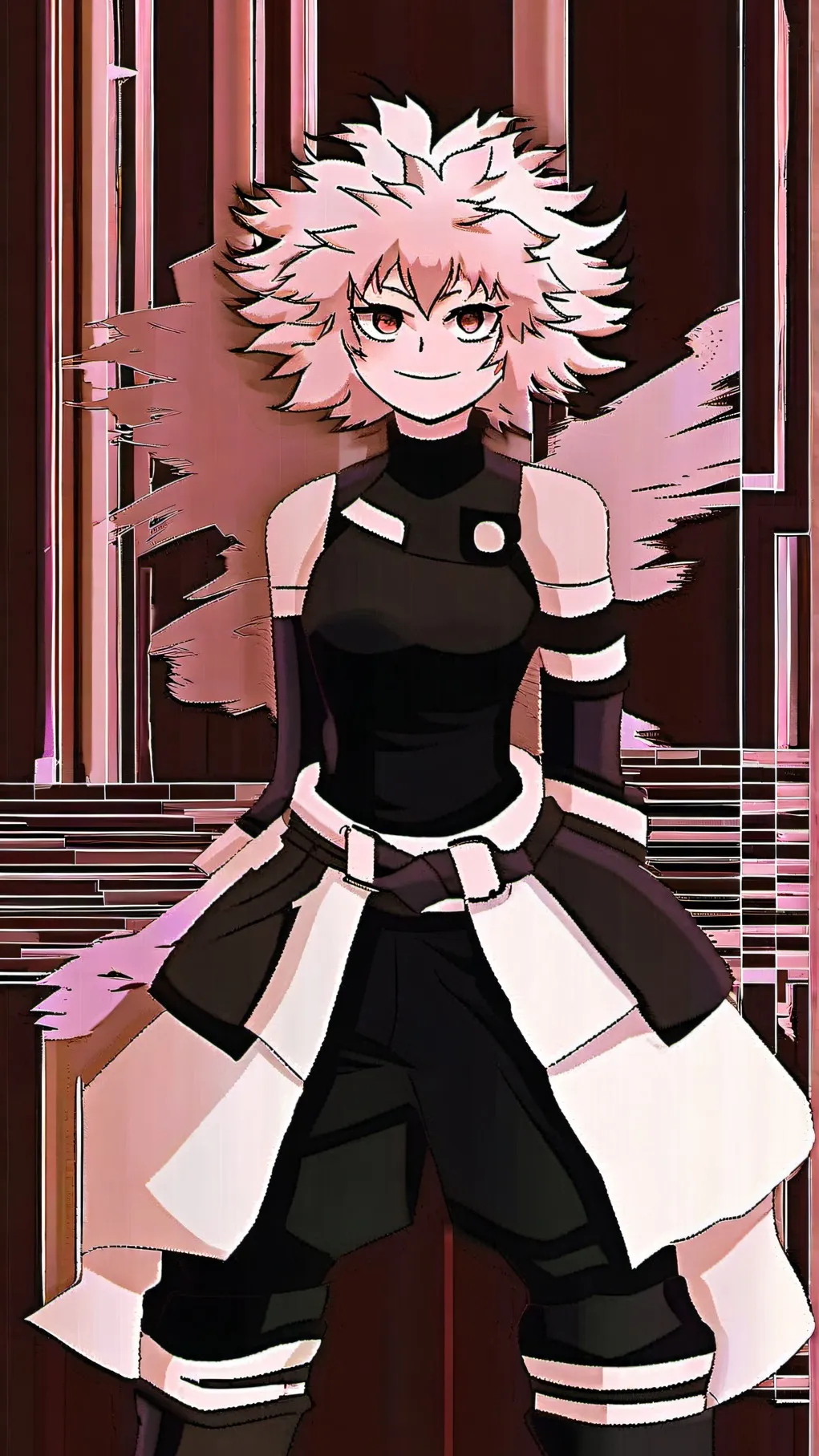 ai character: Mina Ashido! background