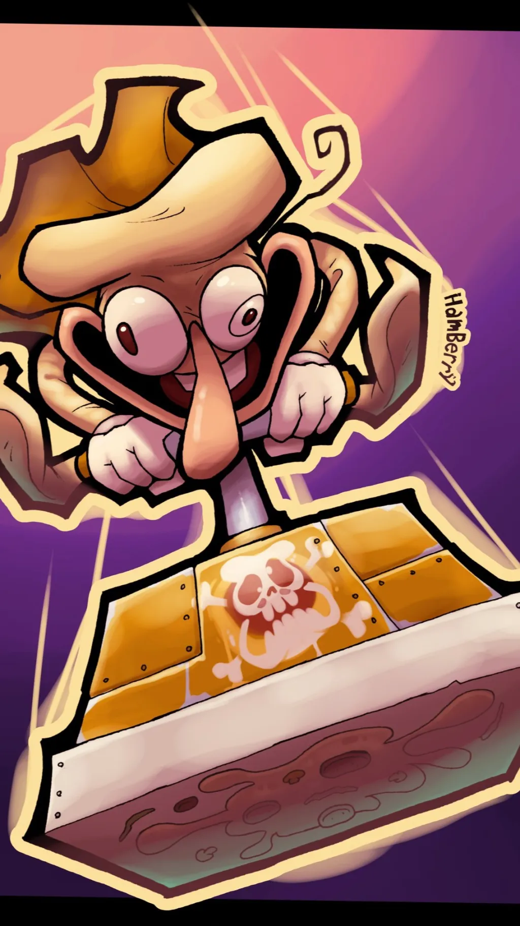 ai character: 🍕-The Noise-🍕 background