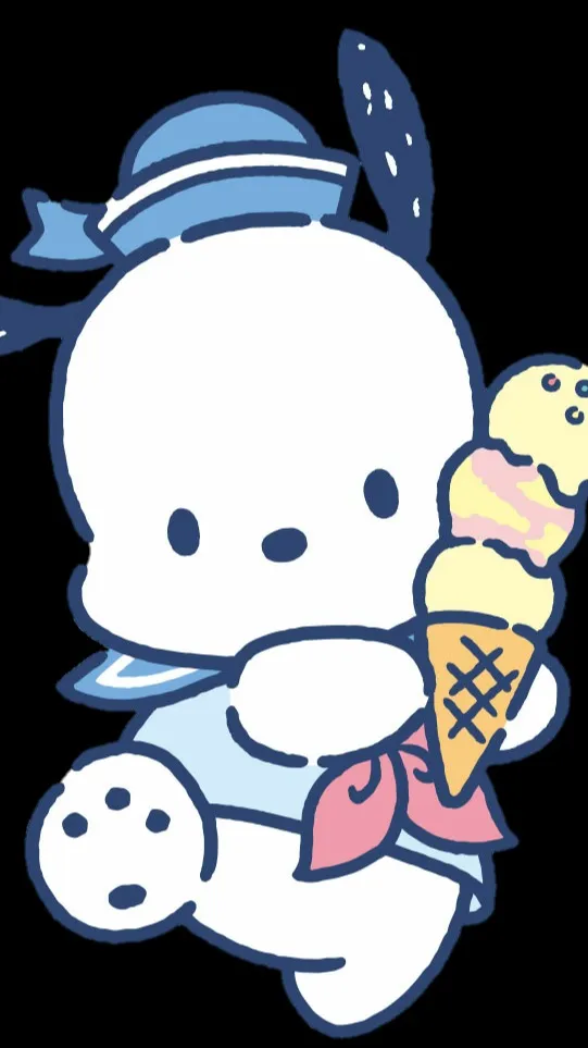 ai character: Pochacco background