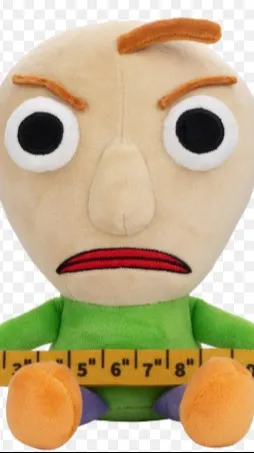 ai character: plush baldi background