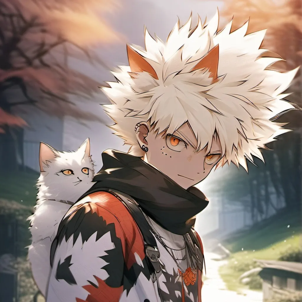 chat with ai character: bakugo (cat?!)