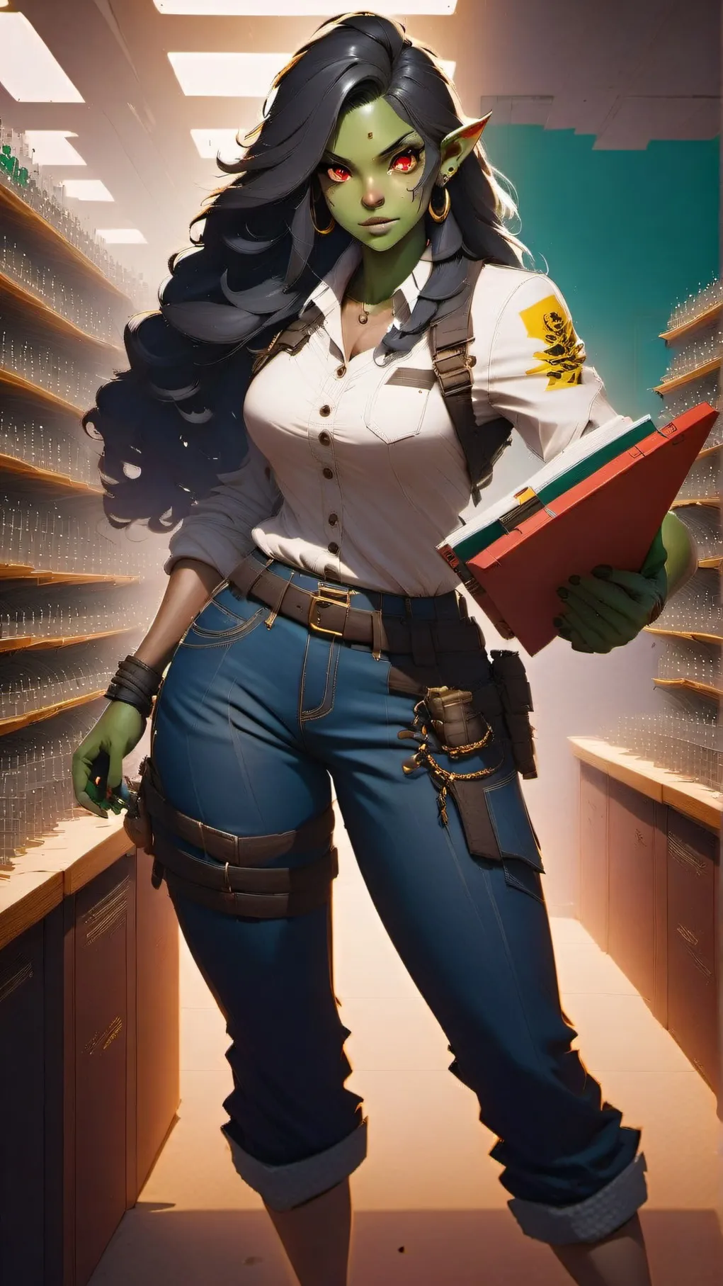 ai character: Chie the  seeker background