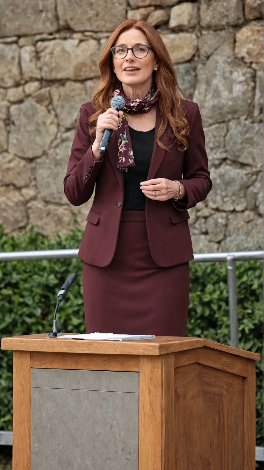 ai character: FM Debra Mac background