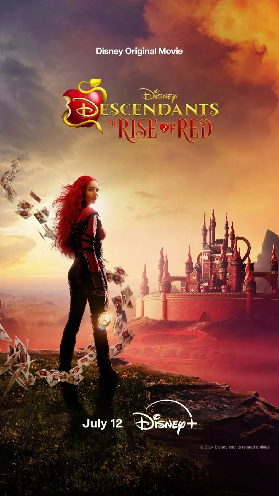 ai character: Rise of red au background