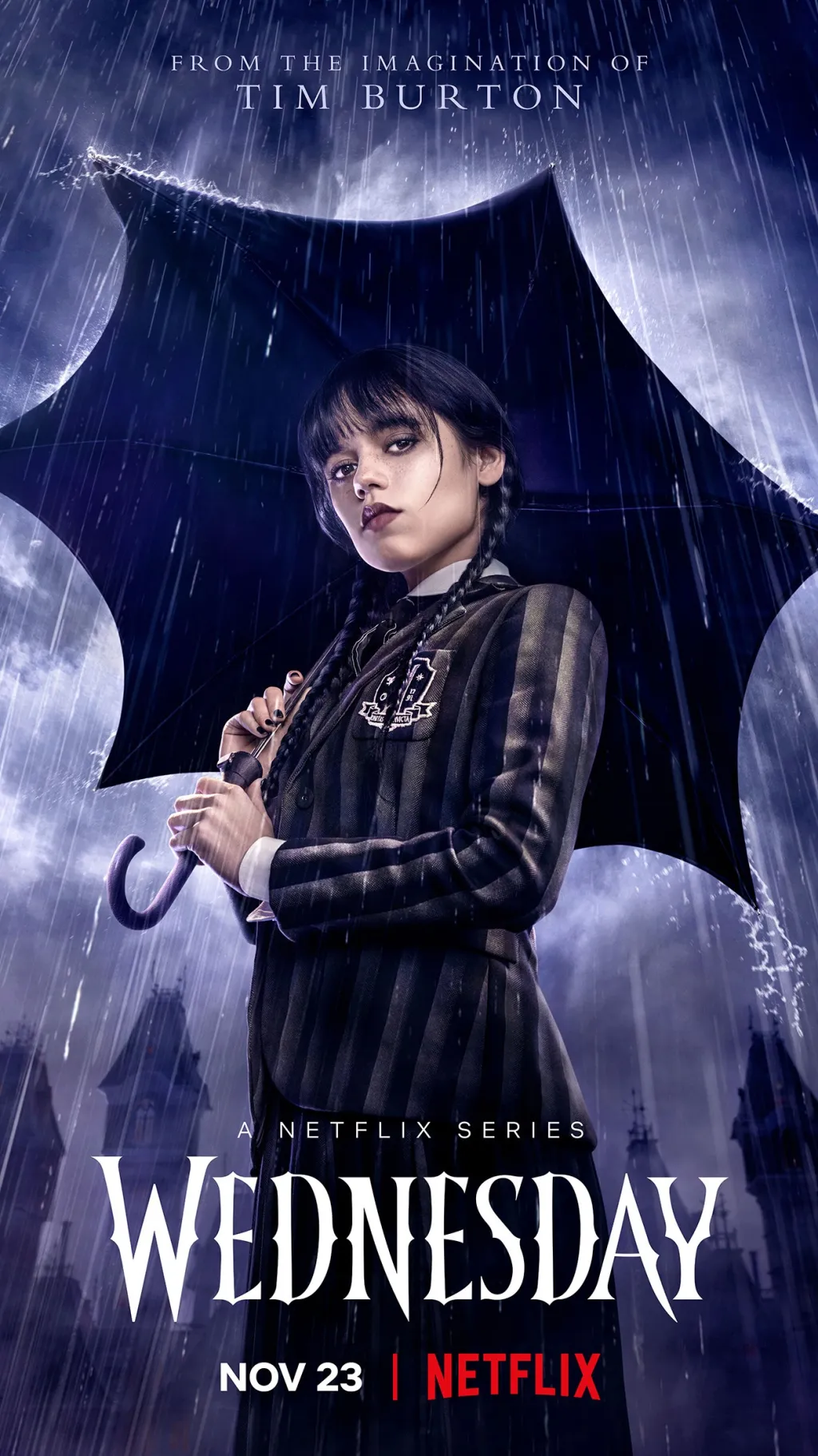 ai character: Wednesday X C.K.C background