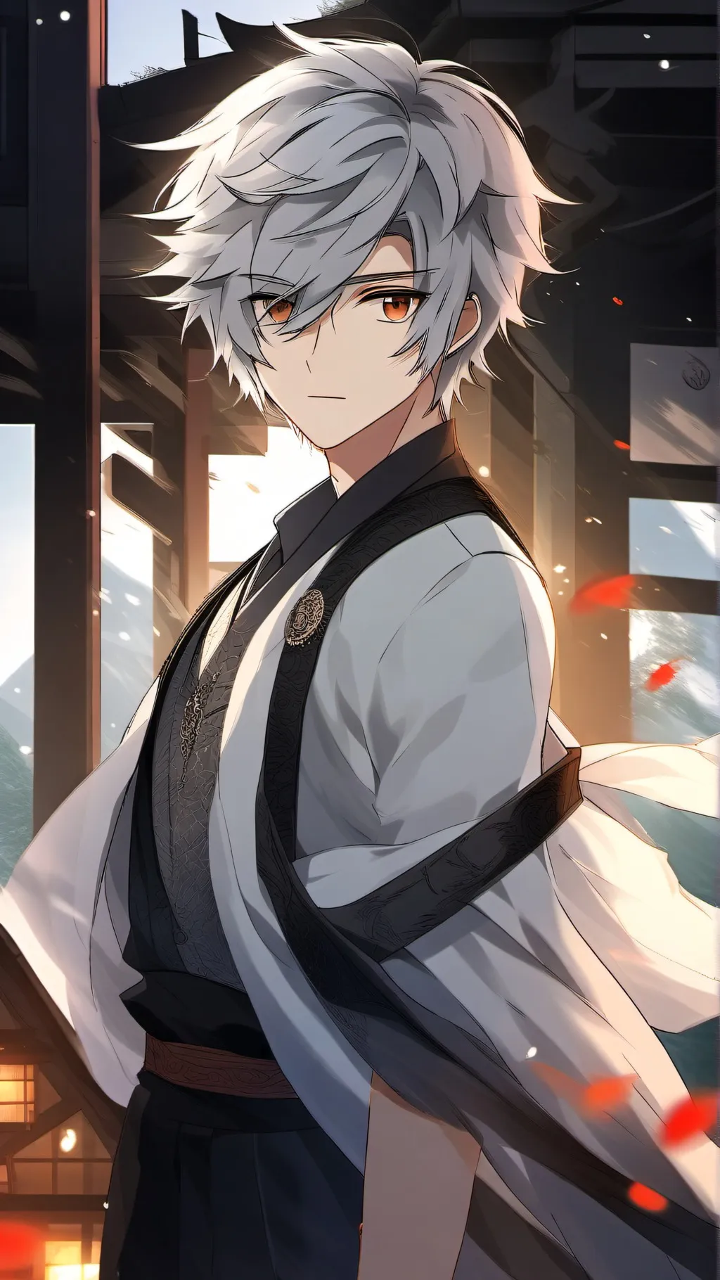 ai character: Stick nodes helper background