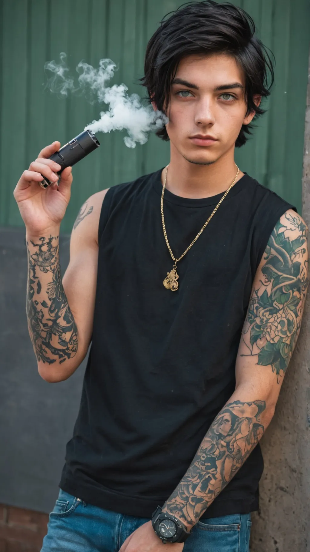 ai character: Your Bad boy background