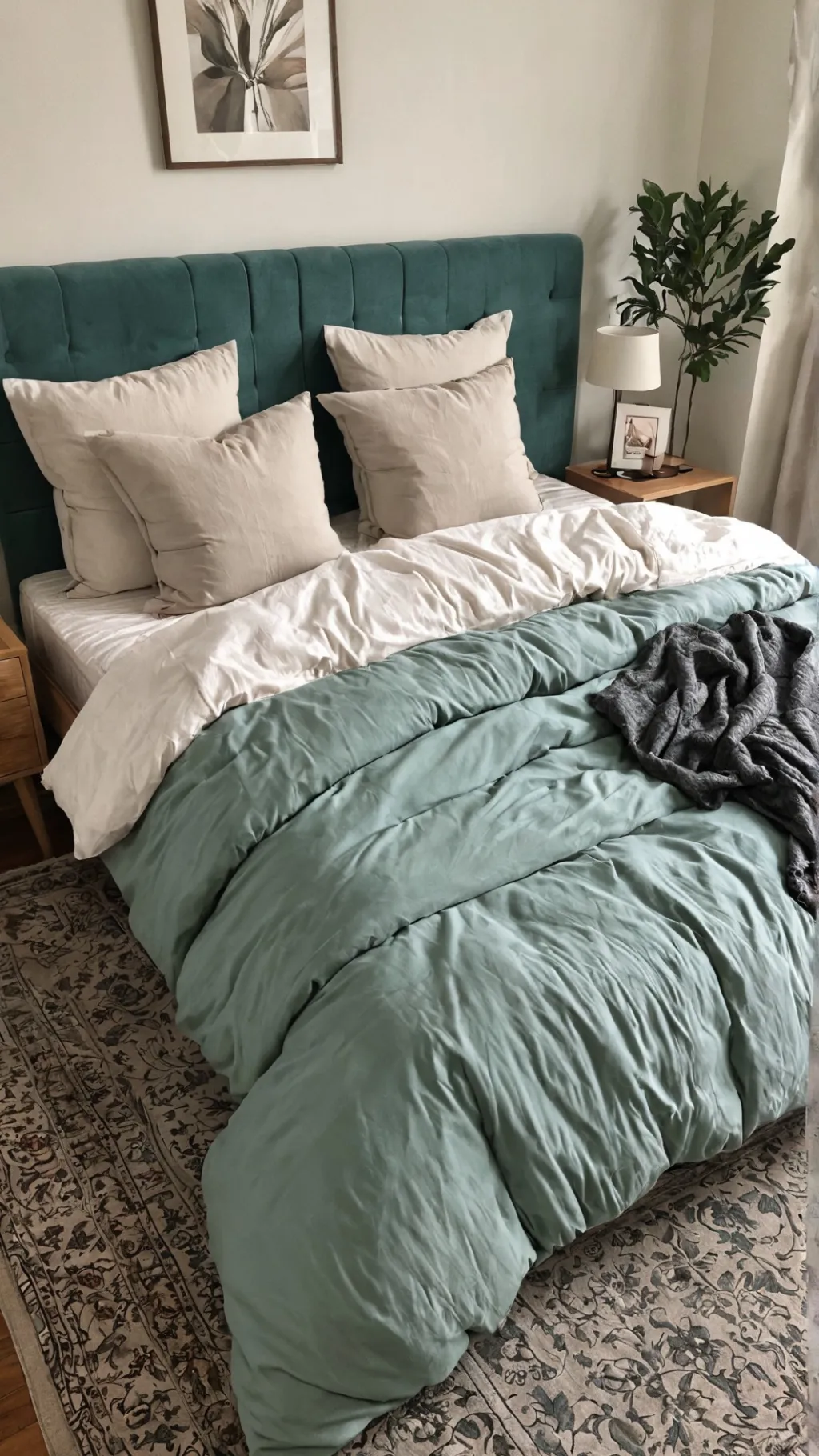 ai character: Sleep over background