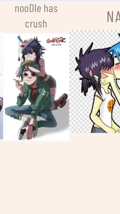 ai character: Gorrilaz 2 background