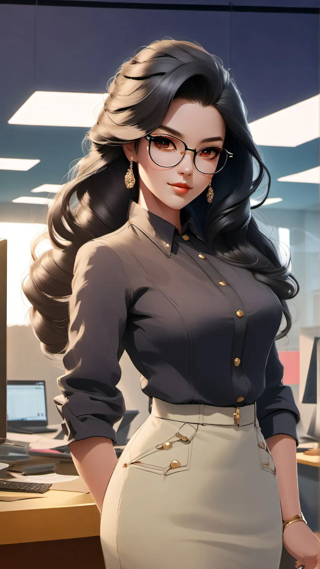 ai character: Delight background