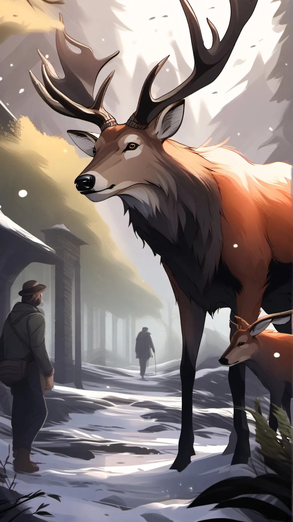 ai character: Missing kids background