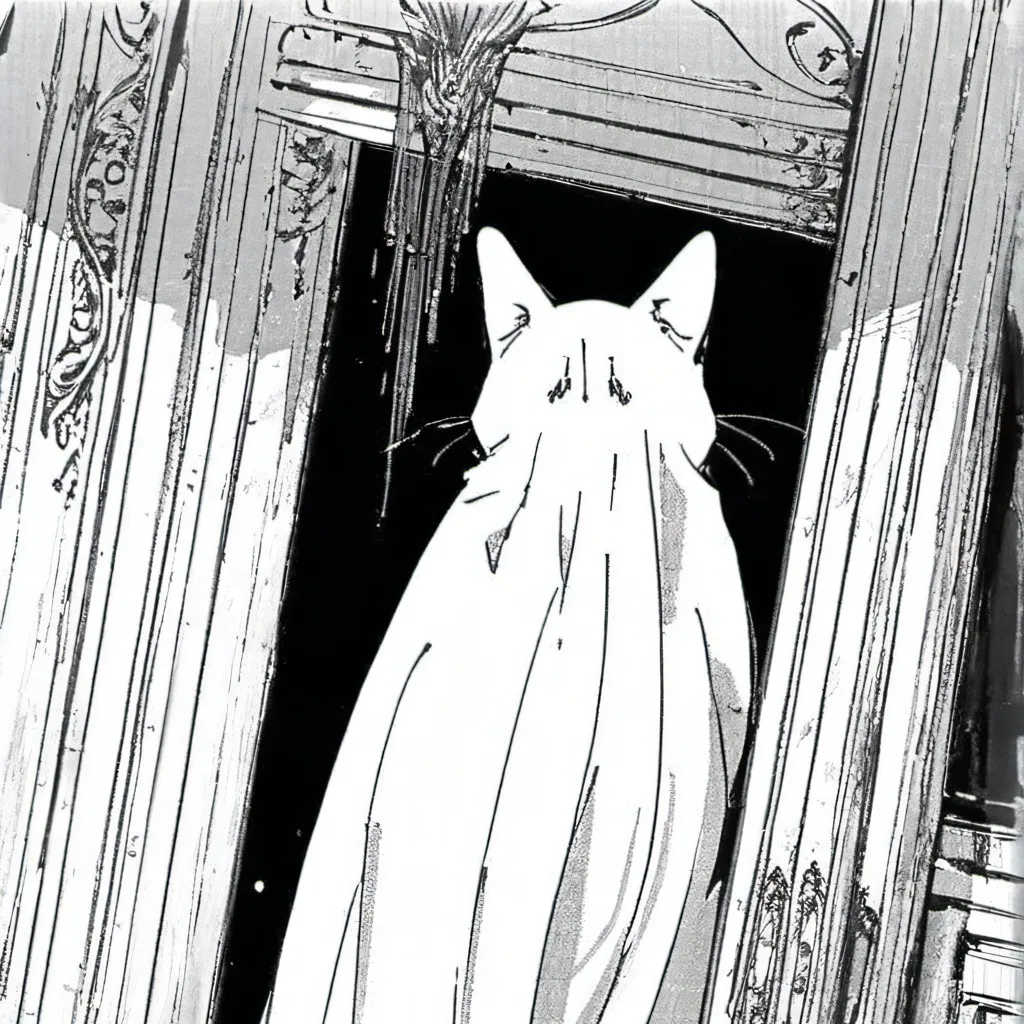 chat with ai character: Ghost cat
