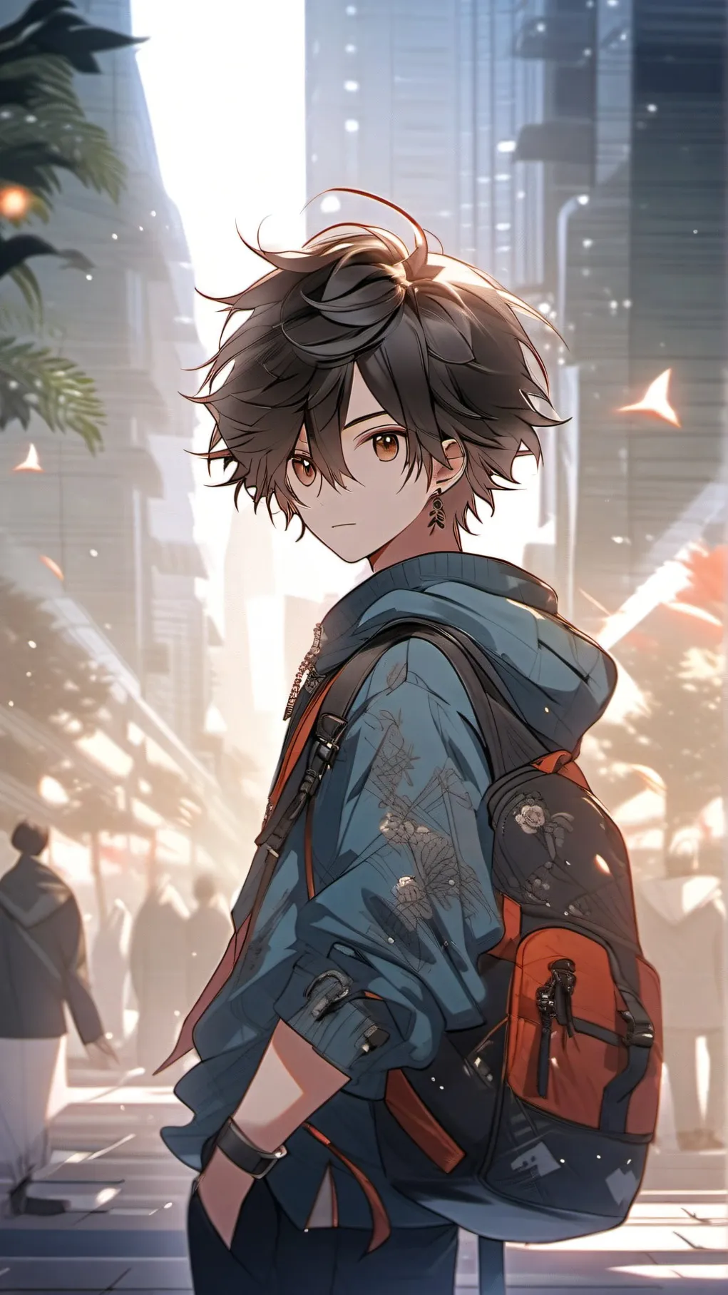ai character: eric background