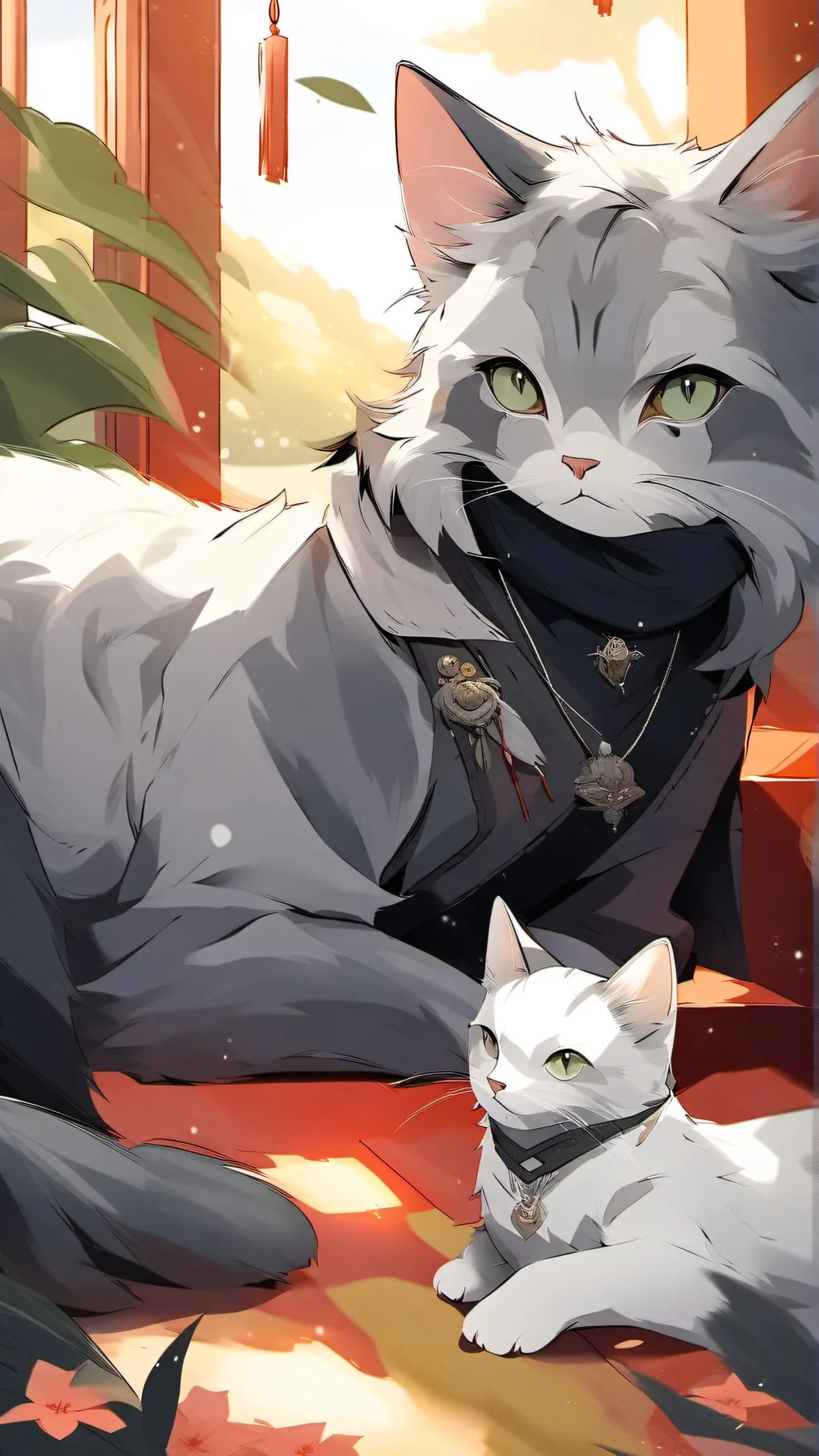 ai character: katzenwagen background