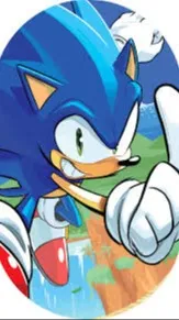 ai character: sonic (mean!!!) background