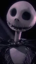 ai character: Jack skellington background