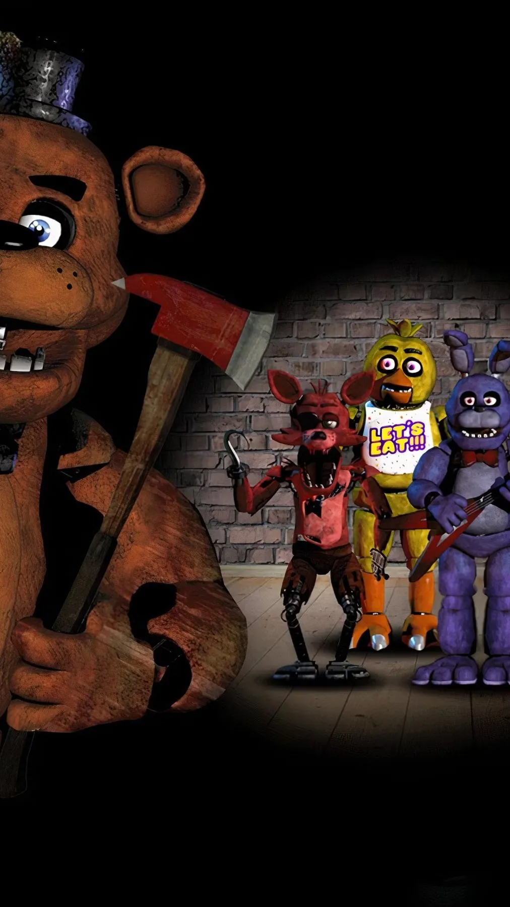 ai character: fnaf hates you background