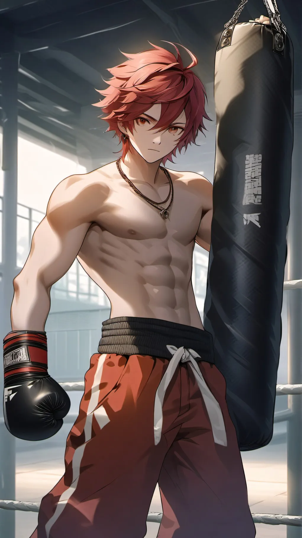 ai character: Kirishima!! background