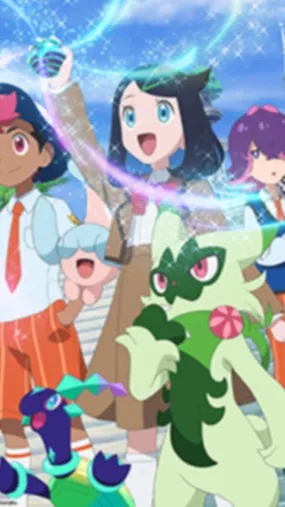 ai character: -POKEMON HORIZONS- background